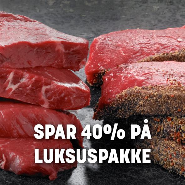 Luksus øksekødspakke